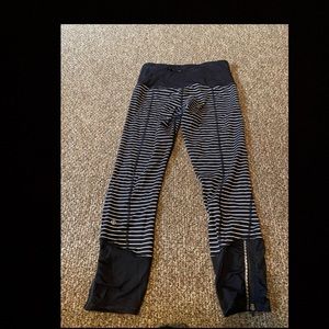 Striped Lululemon leggings